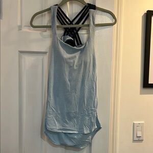 Lululemon Athletica Blue Tank Top